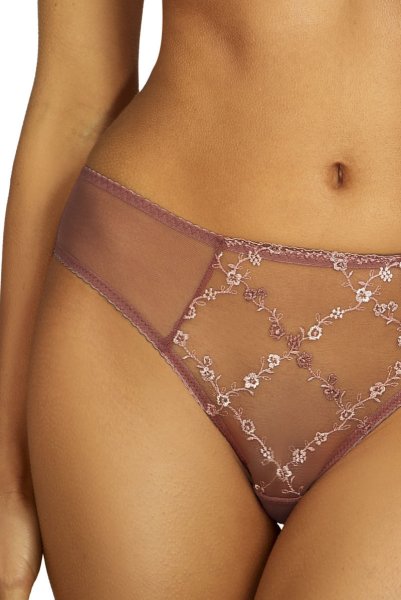 画像7: 【30%OFF】JULIA antique pink C511 |ブラジリアンショーツ・アンティークピンク | ewabien エヴァビアン (7)