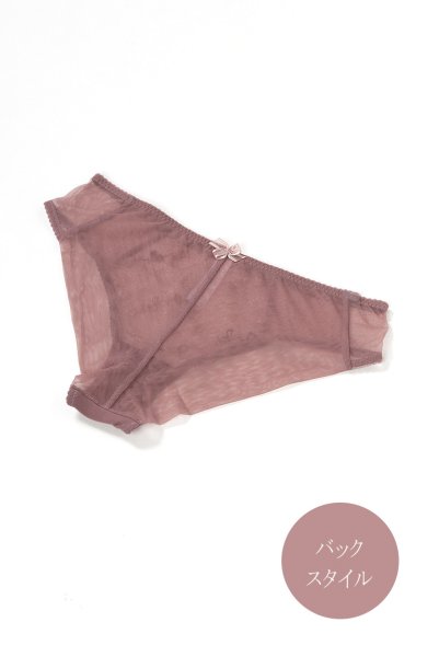 画像10: 【30%OFF】JULIA antique pink C511 |ブラジリアンショーツ・アンティークピンク | ewabien エヴァビアン (10)