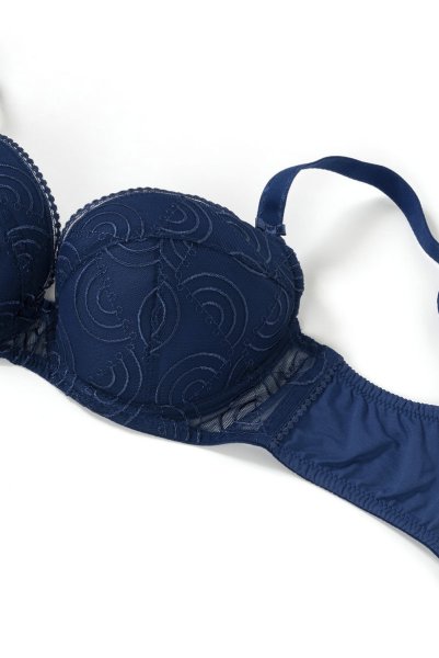 画像9: 【30%OFF】70D.70E.70G.75Fサイズ|JUSTA ocean B214 | グラマー向けすっぴん美乳ブラ・オーシャン | ewabien エヴァビアン| 輸入下着・高級ランジェリー  (9)