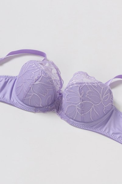 画像8: 【30%OFF】BONITA lilac B150 | フルカップ・ワイヤーブラ・セミソフトブラ・大きいサイズ・B〜Kカップ・ラベンダー | ewabien エヴァビアン| 輸入下着・高級ランジェリー  (8)