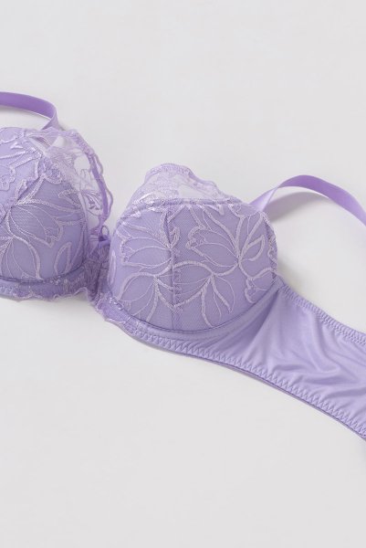 画像9: 【30%OFF】BONITA lilac B150 | フルカップ・ワイヤーブラ・セミソフトブラ・大きいサイズ・B〜Kカップ・ラベンダー | ewabien エヴァビアン| 輸入下着・高級ランジェリー  (9)