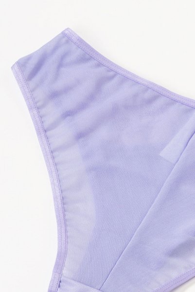 画像12: 【30%OFF】BONITA lilac C322 |ブラジリアンタンガ・シースルー・ラベンダー  | ewabien エヴァビアン (12)