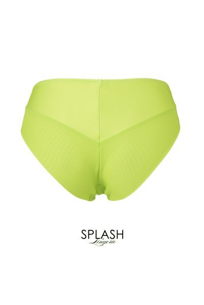 画像2: 【30%OFF】VIVIANA neongreen C511 |ブラジリアンショーツ・イエローグリーン | ewabien エヴァビアン (2)