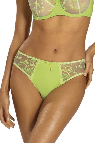 画像3: 【30%OFF】VIVIANA neongreen C511 |ブラジリアンショーツ・イエローグリーン | ewabien エヴァビアン (3)