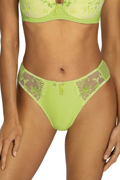 画像3: 【30%OFF】VIVIANA neongreen C322 |ブラジリアンタンガ・シースルー・イエローグリーン  | ewabien エヴァビアン (3)