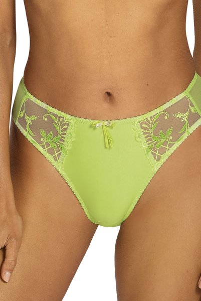 画像7: 【30%OFF】VIVIANA neongreen C322 |ブラジリアンタンガ・シースルー・イエローグリーン  | ewabien エヴァビアン (7)