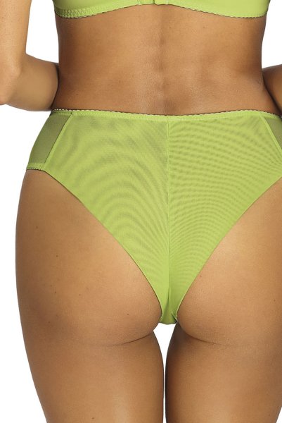 画像8: 【30%OFF】VIVIANA neongreen C322 |ブラジリアンタンガ・シースルー・イエローグリーン  | ewabien エヴァビアン (8)