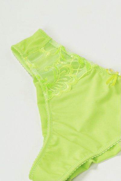 画像11: 【30%OFF】VIVIANA neongreen C322 |ブラジリアンタンガ・シースルー・イエローグリーン  | ewabien エヴァビアン (11)