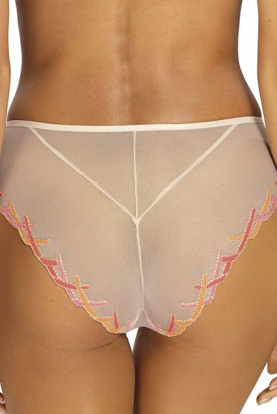 画像6: 【30%OFF】NAOMI orange C511 |ブラジリアンショーツ・ホワイト×オレンジ | ewabien エヴァビアン (6)