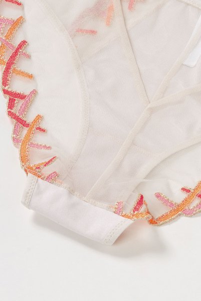 画像11: 【30%OFF】NAOMI orange C511 |ブラジリアンショーツ・ホワイト×オレンジ | ewabien エヴァビアン (11)