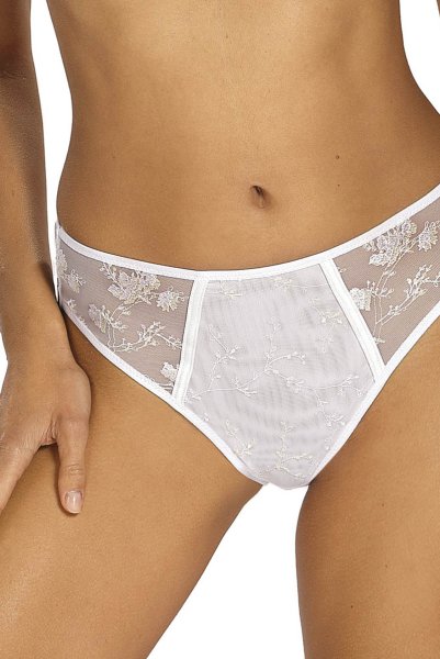 画像7: 【30%OFF】ALONA white C110 | ノーマルショーツ・ホワイト  | ewabien エヴァビアン (7)