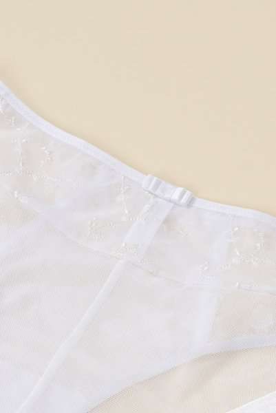 画像13: 【30%OFF】ALONA white C110 | ノーマルショーツ・ホワイト  | ewabien エヴァビアン (13)