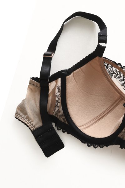 画像13: 【30%OFF】OFRA beige-black B150 | フルカップ・ワイヤーブラ・セミソフトブラ・大きいサイズ・B〜Kカップ・ベージュ×ブラック | ewabien エヴァビアン| 輸入下着・高級ランジェリー  (13)