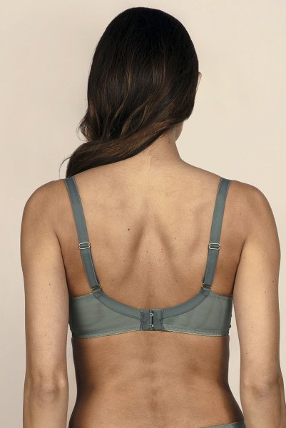 画像3: 【30%OFF】NATALI blue-grey B150 | フルカップ・ワイヤーブラ・セミソフトブラ・大きいサイズ・B〜Kカップ・ブルーグレー | ewabien エヴァビアン| 輸入下着・高級ランジェリー  (3)