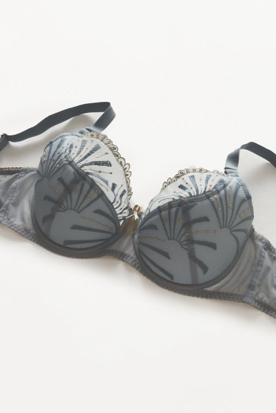 画像8: 【30%OFF】NATALI blue-grey B150 | フルカップ・ワイヤーブラ・セミソフトブラ・大きいサイズ・B〜Kカップ・ブルーグレー | ewabien エヴァビアン| 輸入下着・高級ランジェリー  (8)