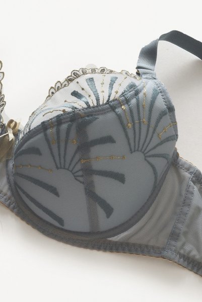 画像9: 【30%OFF】NATALI blue-grey B150 | フルカップ・ワイヤーブラ・セミソフトブラ・大きいサイズ・B〜Kカップ・ブルーグレー | ewabien エヴァビアン| 輸入下着・高級ランジェリー  (9)