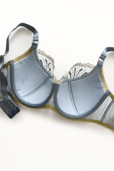 画像11: 【30%OFF】NATALI blue-grey B150 | フルカップ・ワイヤーブラ・セミソフトブラ・大きいサイズ・B〜Kカップ・ブルーグレー | ewabien エヴァビアン| 輸入下着・高級ランジェリー  (11)