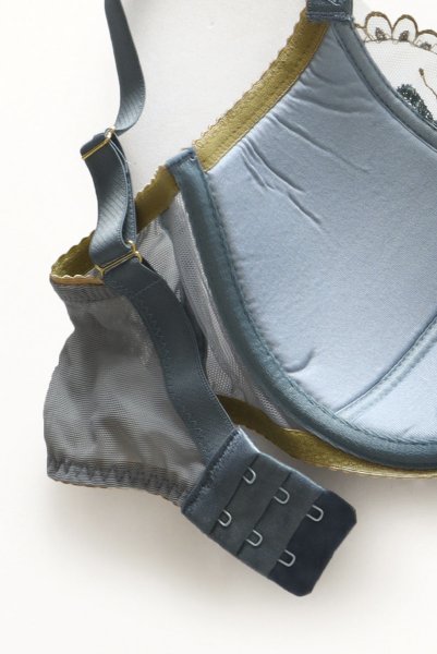 画像13: 【30%OFF】NATALI blue-grey B150 | フルカップ・ワイヤーブラ・セミソフトブラ・大きいサイズ・B〜Kカップ・ブルーグレー | ewabien エヴァビアン| 輸入下着・高級ランジェリー  (13)