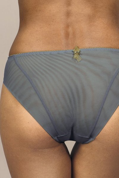 画像7: 【30%OFF】NATALI blue-grey C110 | ノーマルショーツ・ブルーグレー  | ewabien エヴァビアン (7)