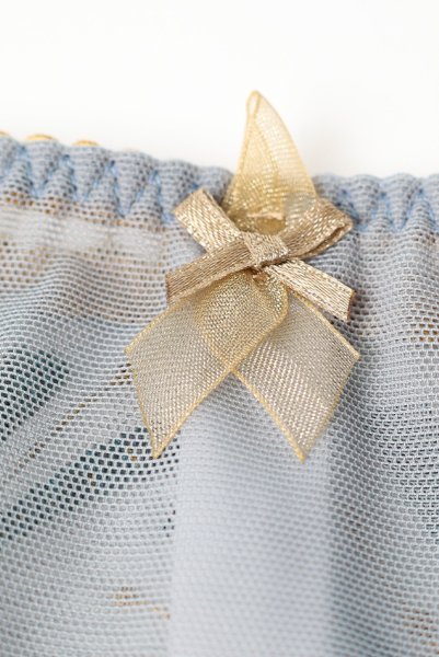 画像14: 【30%OFF】NATALI blue-grey C124 | ハイウエストショーツ・シースルー・ブルーグレー  | ewabien エヴァビアン (14)