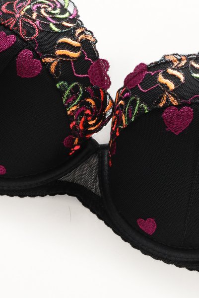 画像10: 【30%OFF】LOLA black-B214 | 3/4カップ・ワイヤーブラ・グラマー向け・ブラック| ewabien エヴァビアン| 輸入下着・高級ランジェリー  (10)