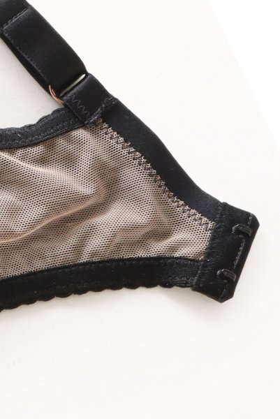 画像12: 【30%OFF】LOLA black-B214 | 3/4カップ・ワイヤーブラ・グラマー向け・ブラック| ewabien エヴァビアン| 輸入下着・高級ランジェリー  (12)