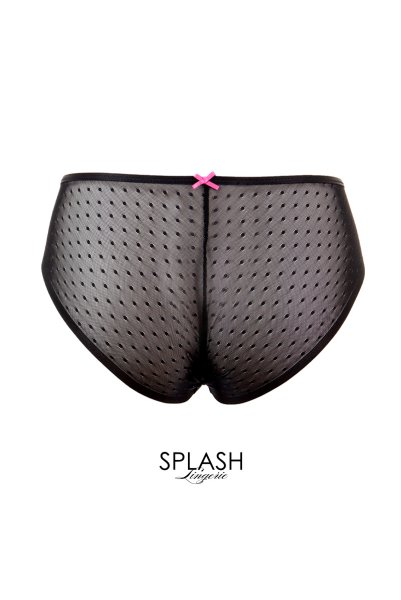 画像2: 【30%OFF】LOLA black-C511|ブラジリアンショーツ・ブラック | ewabien エヴァビアン (2)