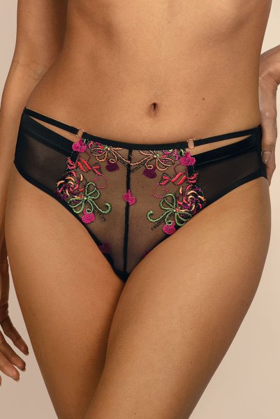 画像3: 【30%OFF】LOLA black-C511|ブラジリアンショーツ・ブラック | ewabien エヴァビアン (3)