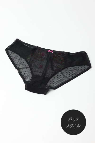 画像10: 【30%OFF】LOLA black-C511|ブラジリアンショーツ・ブラック | ewabien エヴァビアン (10)