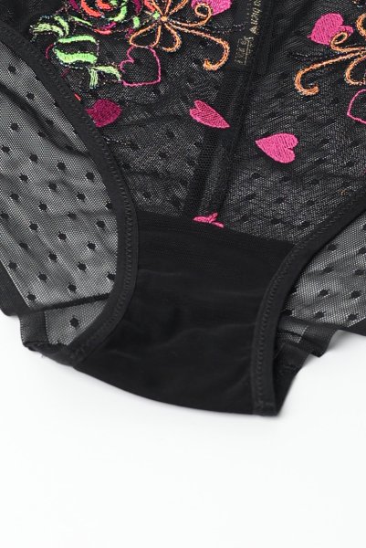 画像12: 【30%OFF】LOLA black-C511|ブラジリアンショーツ・ブラック | ewabien エヴァビアン (12)