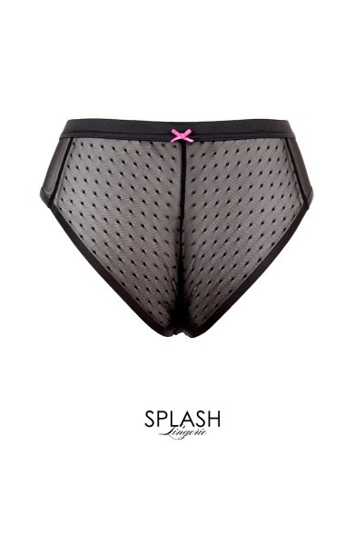 画像2: 【30%OFF】LOLA black-C322|ブラジリアンタンガ・シースルー・グリーン  | ewabien エヴァビアン (2)