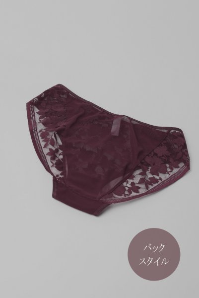 画像10: 【30%OFF】ORLANDO-claret-C125 |ハイウエストショーツ・クラレット | ewabien エヴァビアン (10)