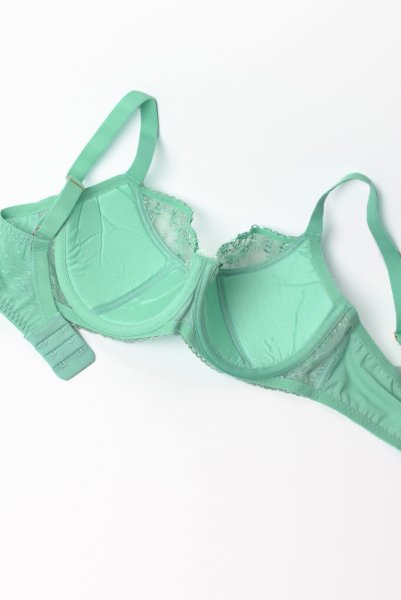 画像10: SOVANA green B150 | フルカップ・ワイヤーブラ・セミソフトブラ・大きいサイズ・グリーン| ewabien エヴァビアン| 輸入下着・高級ランジェリー  (10)