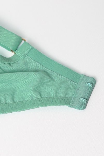 画像11: SOVANA green B150 | フルカップ・ワイヤーブラ・セミソフトブラ・大きいサイズ・グリーン| ewabien エヴァビアン| 輸入下着・高級ランジェリー  (11)