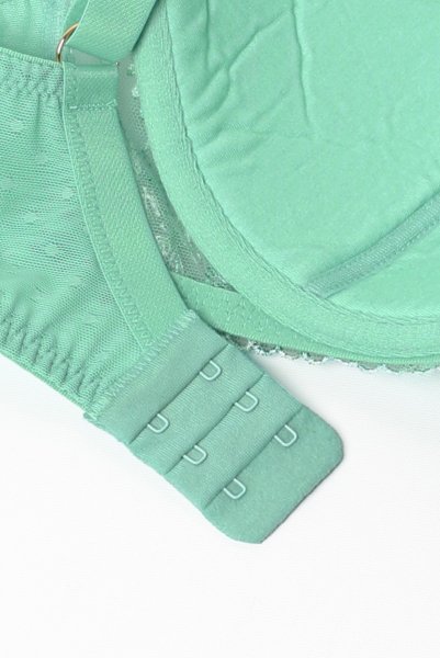 画像12: SOVANA green B150 | フルカップ・ワイヤーブラ・セミソフトブラ・大きいサイズ・グリーン| ewabien エヴァビアン| 輸入下着・高級ランジェリー  (12)