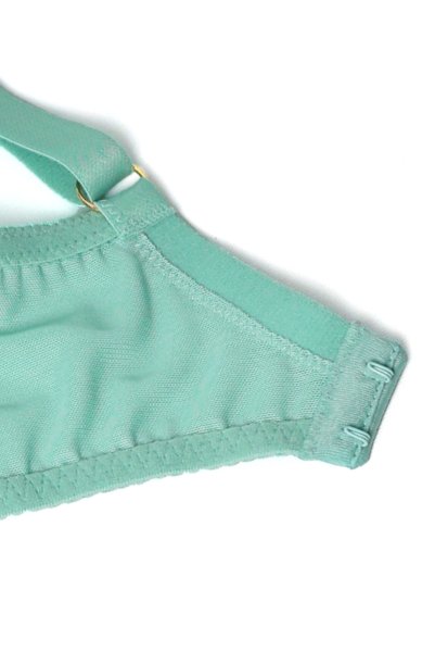 画像11: SOVANA green B214 | 3/4カップ・ワイヤーブラ・グラマー向け・すっぴん美乳ブラ・グリーン| ewabien エヴァビアン (11)