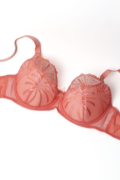 画像8: NATALI flamingo B150 | フルカップ・ワイヤーブラ・セミソフトブラ・大きいサイズ・ピンク| ewabien エヴァビアン| 輸入下着・高級ランジェリー  (8)
