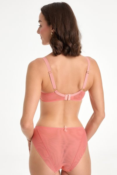 画像5: NATALI flamingo B214 | 3/4カップ・ワイヤーブラ・グラマー向け・すっぴん美乳ブラ・ピンク| ewabien エヴァビアン (5)