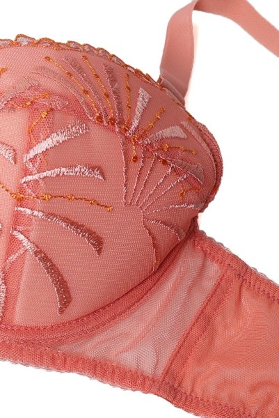 画像9: NATALI flamingo B214 | 3/4カップ・ワイヤーブラ・グラマー向け・すっぴん美乳ブラ・ピンク| ewabien エヴァビアン (9)