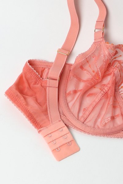 画像13: NATALI flamingo B161 | フルカップ・パッドなし・ワイヤーブラ・一枚レース・大きいサイズ・ピンク| ewabien エヴァビアン| 輸入下着・高級ランジェリー  (13)