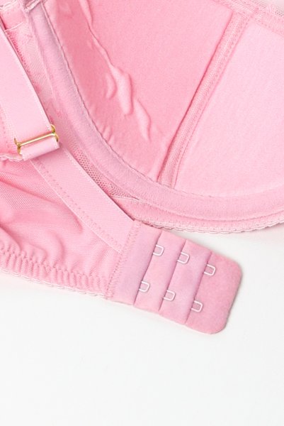 画像10: FIORA pink B150 | フルカップ・ワイヤーブラ・セミソフトブラ・大きいサイズ・ピンク| ewabien エヴァビアン| 輸入下着・高級ランジェリー  (10)