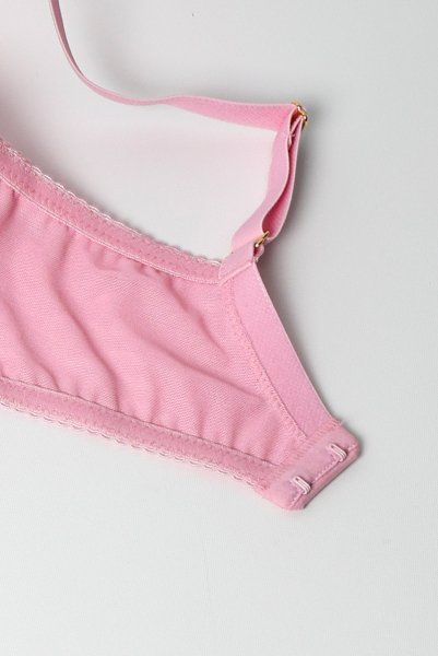 画像11: FIORA pink B214 | 3/4カップ・ワイヤーブラ・グラマー向け・すっぴん美乳ブラ・ピンク| ewabien エヴァビアン (11)