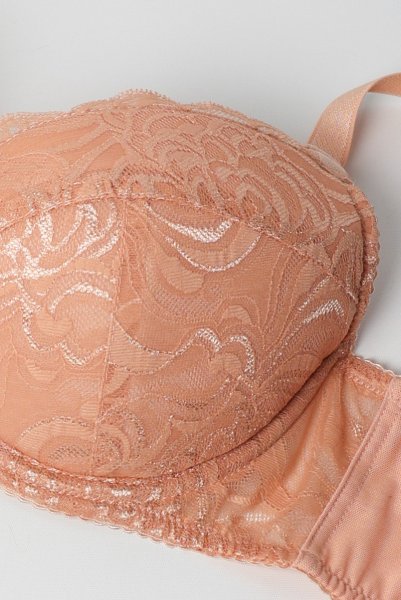 画像5: MARISA apricot B214 | 3/4カップ・ワイヤーブラ・グラマー向け・すっぴん美乳ブラ・アプリコット| ewabien エヴァビアン (5)