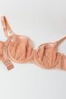 画像11: MARISA apricot B161 | フルカップ・パッドなし・ワイヤーブラ・一枚レース・大きいサイズ・B〜Jカップ・アプリコット | ewabien エヴァビアン| 輸入下着・高級ランジェリー  (11)