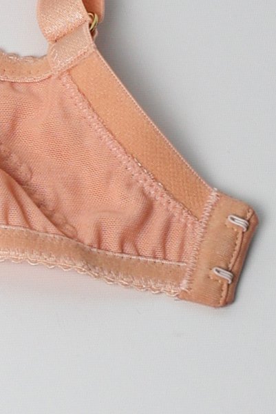 画像12: MARISA apricot B161 | フルカップ・パッドなし・ワイヤーブラ・一枚レース・大きいサイズ・B〜Jカップ・アプリコット | ewabien エヴァビアン| 輸入下着・高級ランジェリー  (12)