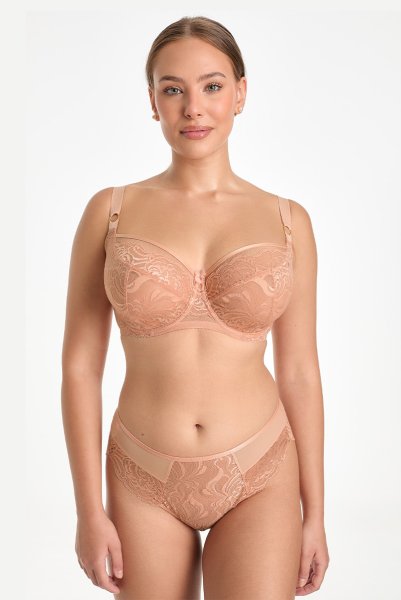 画像3: MARISA-apricot-C511|ブラジリアンショーツ・アプリコット | ewabien エヴァビアン (3)