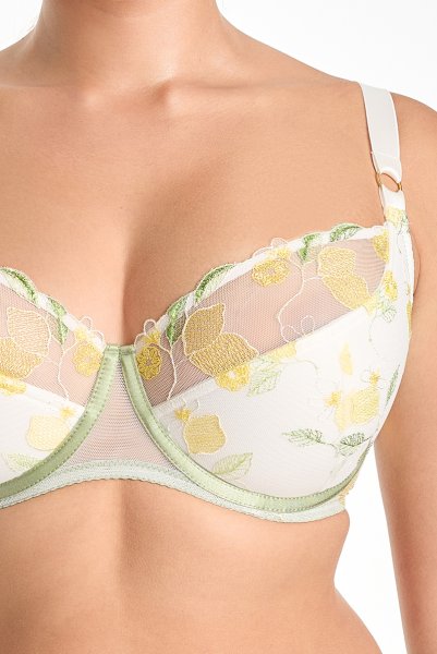 画像6: LIMON cream B150 | フルカップ・ワイヤーブラ・セミソフトブラ・大きいサイズ・クリーム| ewabien エヴァビアン| 輸入下着・高級ランジェリー  (6)