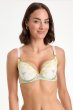 画像2: LIMON cream B214 | 3/4カップ・ワイヤーブラ・グラマー向け・すっぴん美乳ブラ・クリーム| ewabien エヴァビアン| 輸入下着・高級ランジェリー  (2)