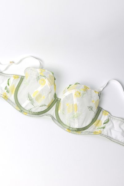 画像8: LIMON cream B161 | フルカップ・パッドなし・ワイヤーブラ・一枚レース・大きいサイズ・クリーム | ewabien エヴァビアン| 輸入下着・高級ランジェリー  (8)