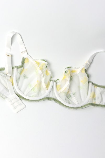 画像11: LIMON cream B161 | フルカップ・パッドなし・ワイヤーブラ・一枚レース・大きいサイズ・クリーム | ewabien エヴァビアン| 輸入下着・高級ランジェリー  (11)